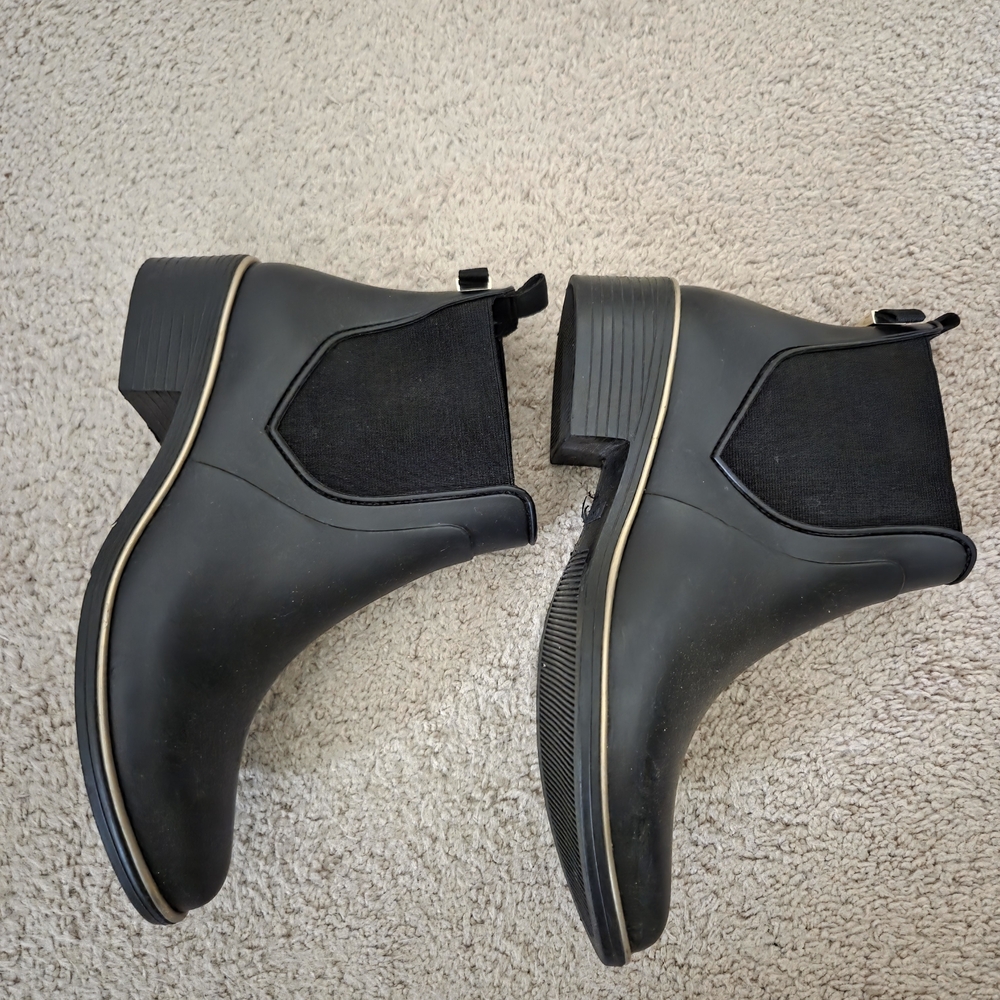 Kate Spade Black Ankle Boots